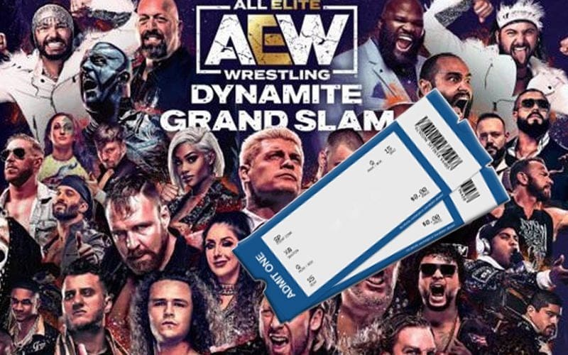 AEW Grand Slam Will Be Company’s Largest Event With Over 20,000 Fans
