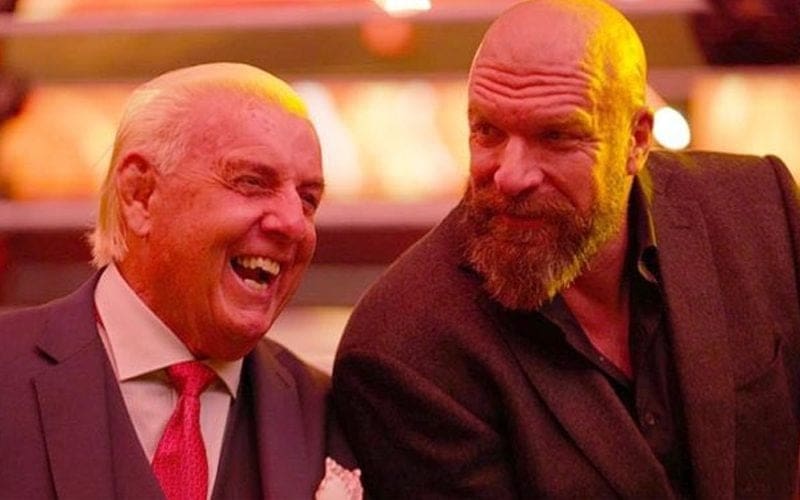 Ric Flair Sends His Love To Triple H After Hospitalization