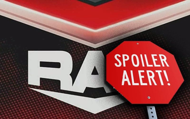 Huge Spoilers On WWE’s Plans For RAW Tonight