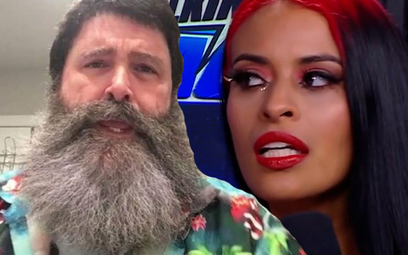 Mick Foley Upset Over WWE Cutting Zelina Vega Match From SmackDown Before 9/11