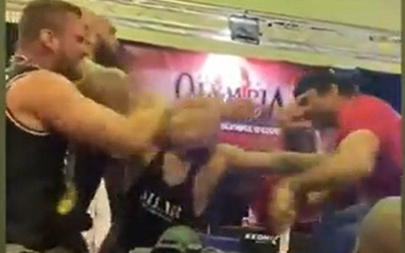 Braun Strowman Involved In Heated Confrontation At Mr. Olympia Event