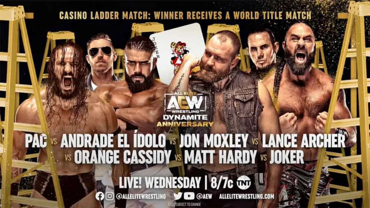 AEW Dynamite “Anniversary” Results for October 6, 2021