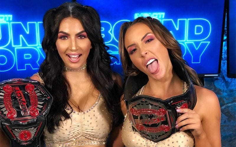 The IInspiration React To Impact Knockouts Tag Team Title Win At Bound For Glory