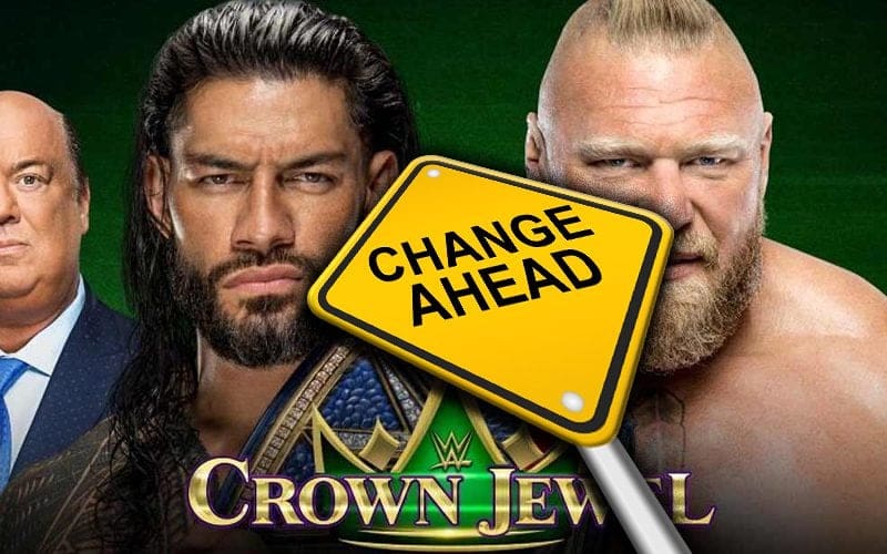 WWE Changes Stipulation For Roman Reigns vs Brock Lesnar At Crown Jewel