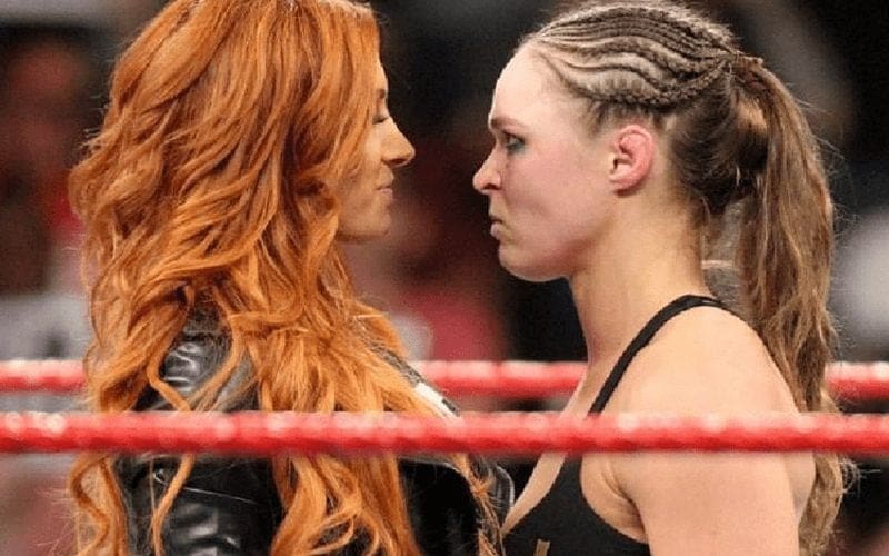 Becky Lynch Hints At Facing Ronda Rousey