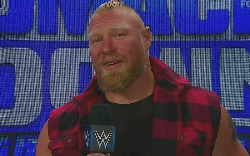 Brock Lesnar Announces Free Agency During 2021 WWE Draft