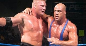Kurt Angle Squashes Rumors That He Beat Up Brock Lesnar