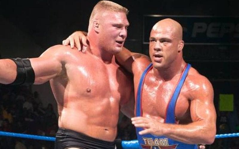 Kurt Angle Would Have Fought Brock Lesnar For The Right Money