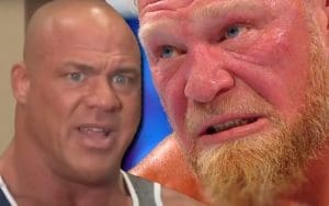 Kurt Angle Remembers Brock Lesnar's Rage On Plane Ride From Hell