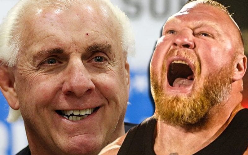 Ric Flair Believes Brock Lesnar Could Be On Steve Austin’s Level If He Worked Full-Time
