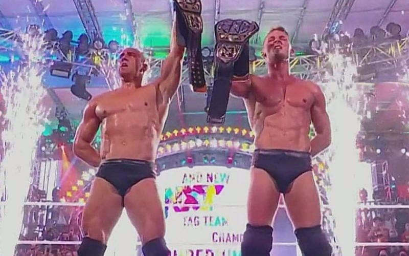 Imperium Beats MSK For NXT Tag Team Titles At Halloween Havoc
