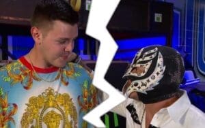 WWE Could Be Splitting Up Rey Mysterio & Dominik Mysterio Rey Mysterio Says It Might've Been Better If WWE Split Him Up From Dominik Mysterio