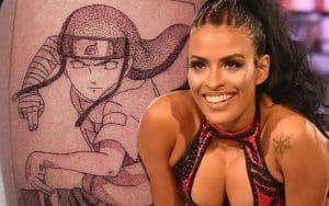 Zelina Vega Shows Off Sweet New Naruto Tattoo Zelina Vega Shows Off Sweet New Naruto Tattoo