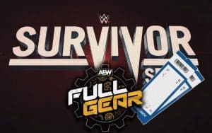 Ticket Demand Isn’t Great For AEW Full Gear Or WWE Survivor Series Ticket Demand Isn't Great For AEW Full Gear Or WWE Survivor Series