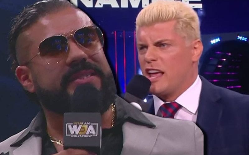 Cody Rhodes Doubts Andrade El Idolo Can Hang With Him In A Match
