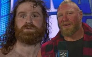 Sami Zayn Promises He’ll Have A Match Against Brock Lesnar One Day Sami Zayn Rages On Brock Lesnar Stealing His Thunder On WWE SmackDown