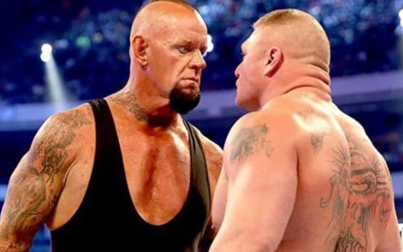Undertaker Isn’t Sure Brock Lesnar Needed To Break His WWE WrestleMania Undefeated Streak