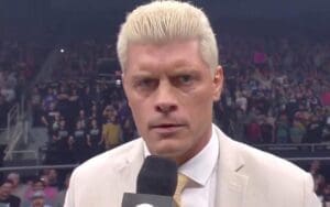 Belief That Cody Rhodes Doesn't Care About Getting Booed By AEW Fans