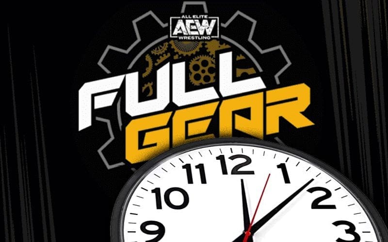 Tony Khan Confirms How Long AEW Full Gear Will Run