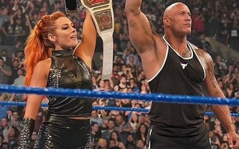 Becky Lynch Shares What It’s Like To Be In The Ring With The Rock