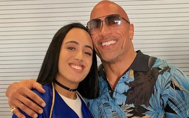 The Rock Opens Up About His Daughter Simone Johnson Training At WWE Performance Center