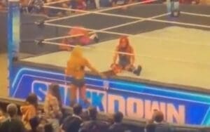 Becky Lynch Surprised After Charlotte Flair Breaks Character On WWE SmackDown Becky Lynch Surprised After Charlotte Flair Breaks Character On WWE SmackDown