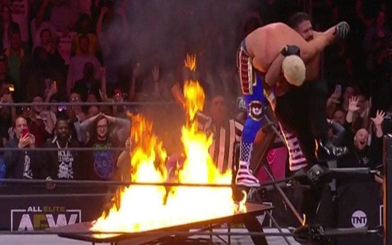 Cody Rhodes Thinks Flaming Table Spot Was The Dumbest Thing He’s Ever done