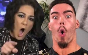 Bayley Fires Off After Austin Theory Borrows Tyler Breeze’s Gimmick Bayley Fires Off After Austin Theory Borrows Tyler Breeze's Gimmick