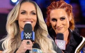 Trish Stratus Can’t Wait To Have Mom Talk With Becky Lynch Trish Stratus Can't Wait To Have Mom Talk With Becky Lynch