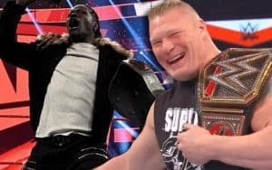 R-Truth Was Asked To Make Brock Lesnar Laugh During Famous Segment R-Truth Was Asked To Make Brock Lesnar Laugh During Famous Segment