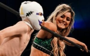 Brodie Lee Jr. Helped Tay Conti With Her Backstage Interviews