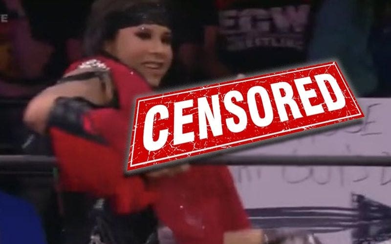 AEW Removes Fan From Dynamite For Holding Transphobic Sign At Nyla Rose