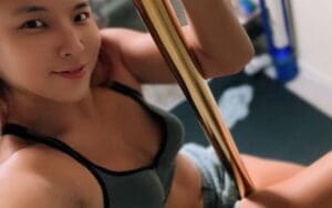 Hikaru Shida Shows Off Her Pole Dancing Skills