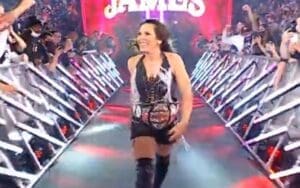 Mickie James Makes Royal Rumble Entrance With Impact Wrestling Knockouts Title Mickie James Makes Royal Rumble Entrance With Impact Wrestling Knockouts Title