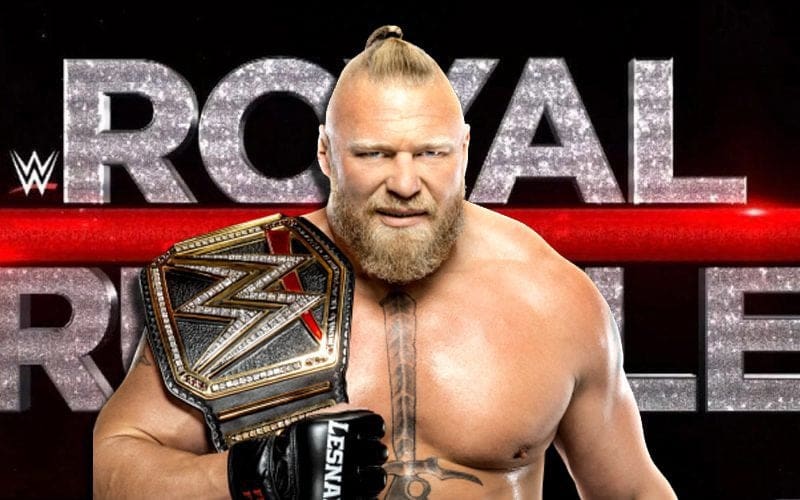 WWE Discussing Brock Lesnar For Royal Rumble Match