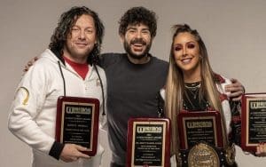 Britt Baker Says There’s No DMD Without Tony Khan & Kenny Omega Britt Baker Says There's No DMD Without Tony Khan & Kenny Omega