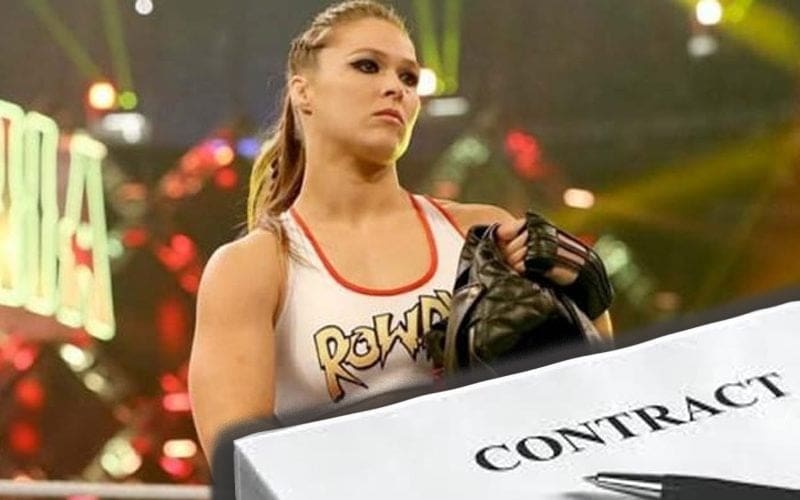 Ronda Rousey’s New WWE Deal Is For One Year