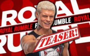 Cody Rhodes Teases WWE Royal Rumble Appearance Cody Rhodes Teases WWE Royal Rumble Appearance