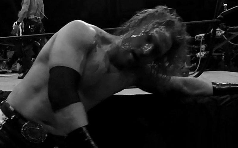 Adam Page Says He Is Tired Of Bleeding Every Month