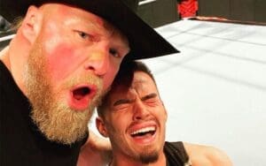 Austin Theory Says Getting Knocked Out By Brock Lesnar On WWE RAW Was Worth it