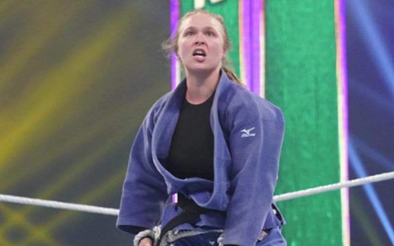 Ronda Rousey Felt Good About Wearing A Gi During WWE Elimination Chamber