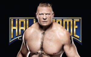 Brock Lesnar Doesn't Care About Getting In The WWE Hall Of Fame