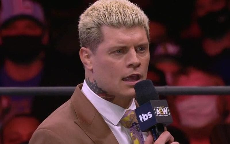 Cody Rhodes Changes Up His Look During Free Agency