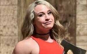 Jordynne Grace Shows Off Her Arm Gains In Figure- Hugging Red Dress