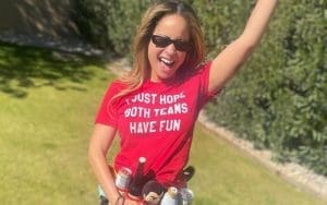 Kayla Braxton Parties Hard With Booze Utility Belt For Super Bowl