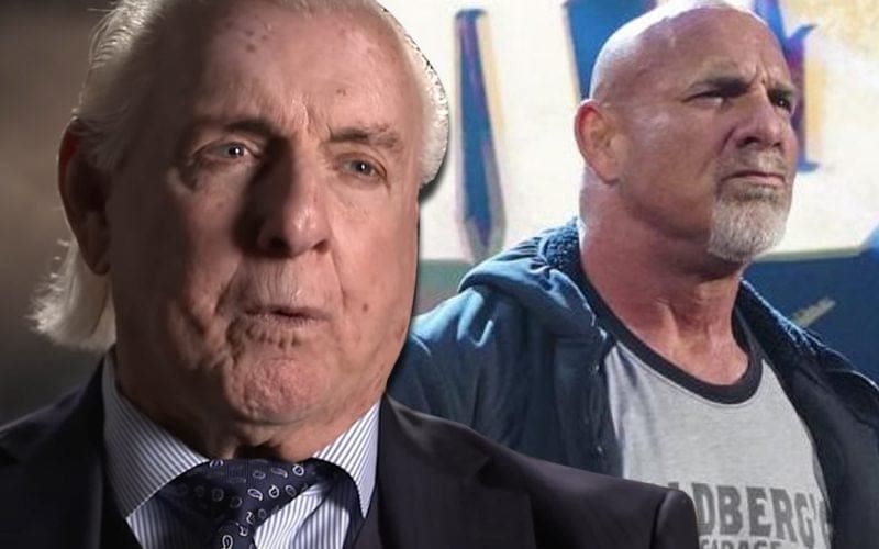 Ric Flair Defends Goldberg Still Wrestling Huge Matches At His Age