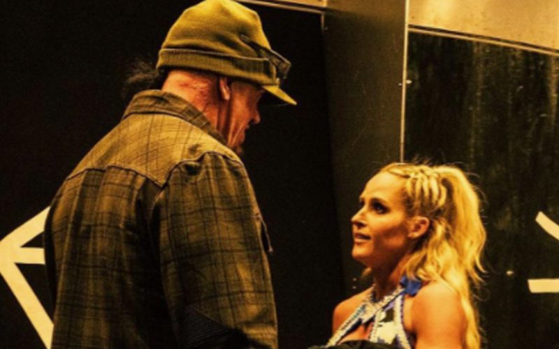 Michelle McCool Reveals Photos Of The Undertaker At WWE Royal Rumble