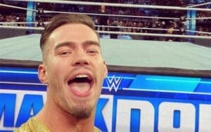 Austin Theory Reacts To Facing Pat McAfee At WrestleMania 38 Austin Theory Reacts To Facing Pat McAfee At WrestleMania 38