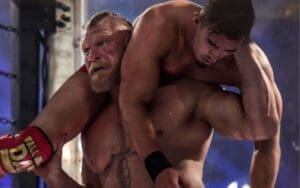 Austin Theory Says Insane Brock Lesnar Elimination Chamber Spot Didn't Feel Right