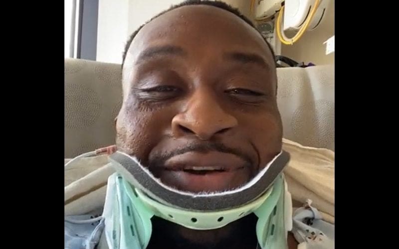 Big E Returns Home After Breaking His Neck On WWE SmackDown